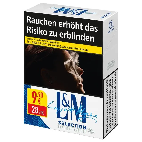 L&M Blue Selection 2XL 8 x 28 Zigaretten