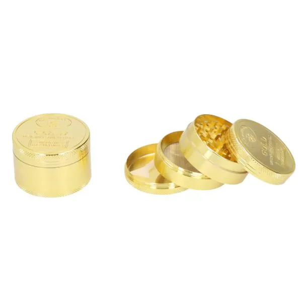 Dreamliner Grinder 4tlg. Gold Metall
