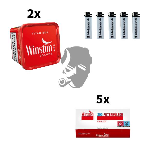 2x Winston Titan Red 280g 
