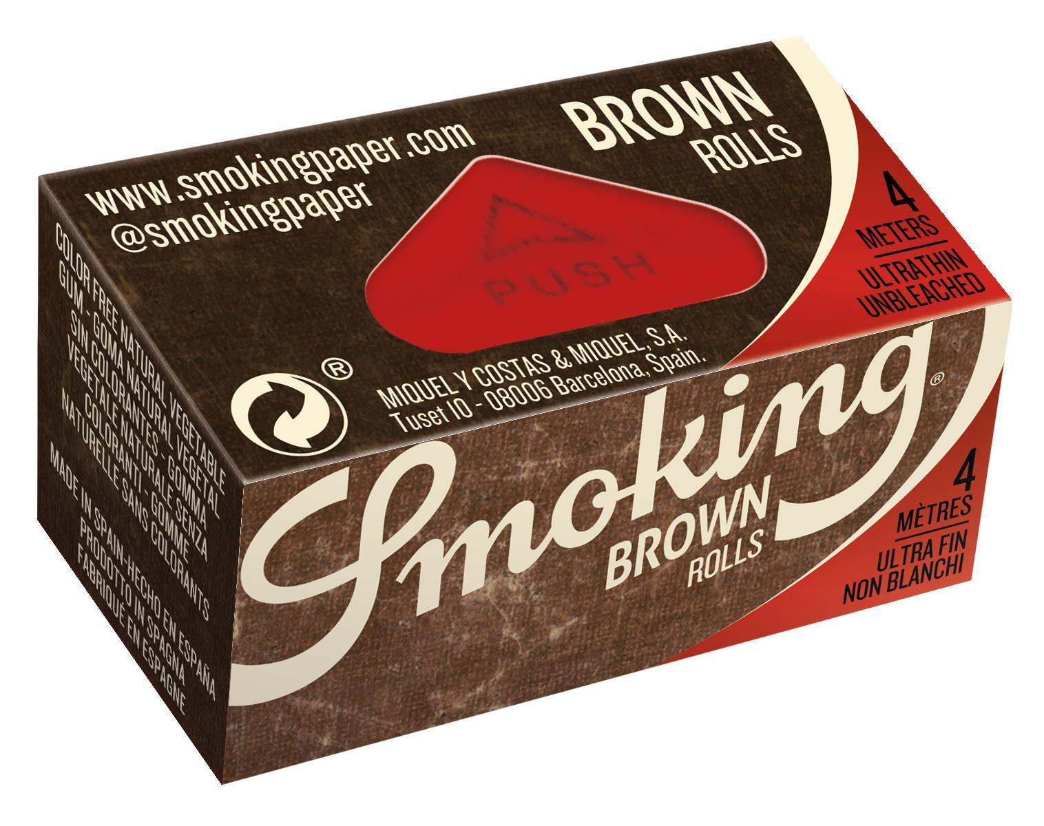 Smoking Rolls Brown 24 Stück