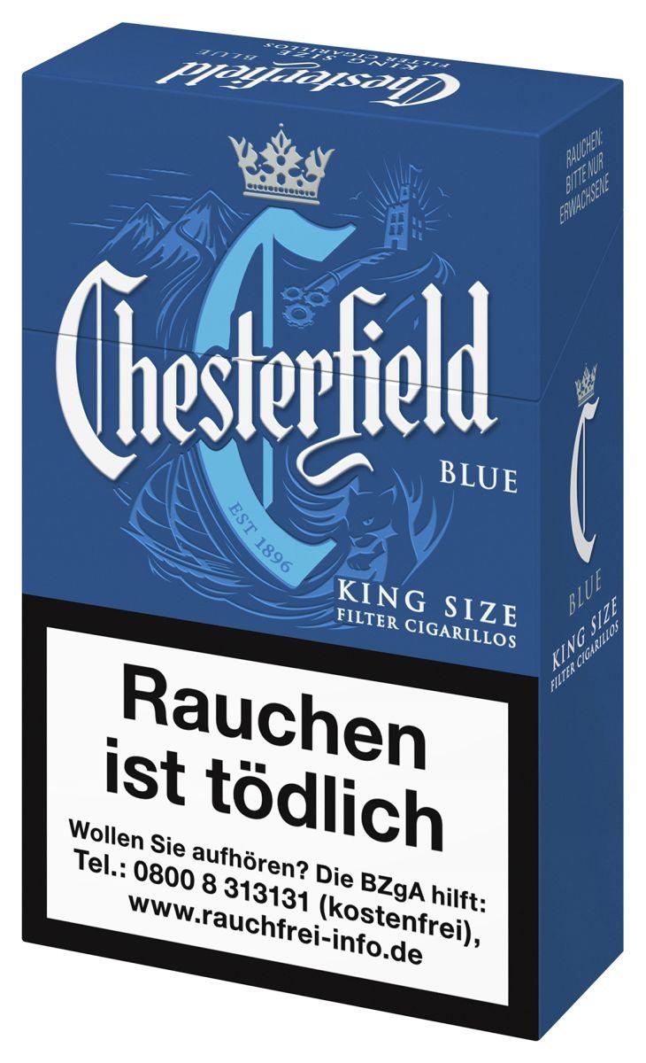 Chesterfield Blue KS Cigarillos 10 x 17 Zigarillos