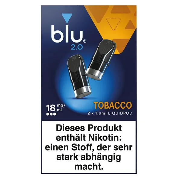 blu 2.0 Liquidpod tobacco 18mg/ml