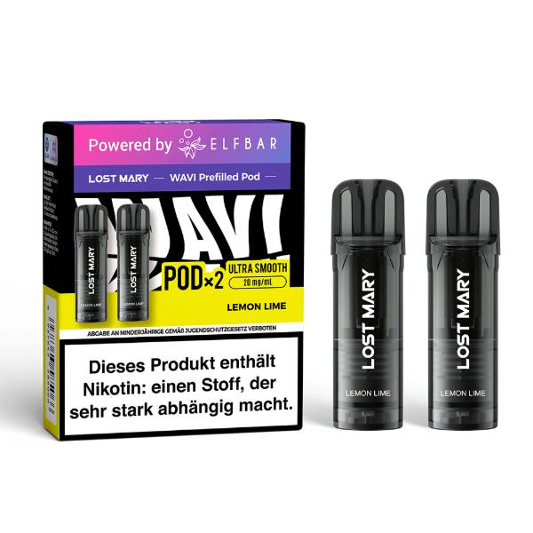 Lost Mary Wavi Lemon Lime Lost Mary Wavi Pod Lemon Lime 20mg