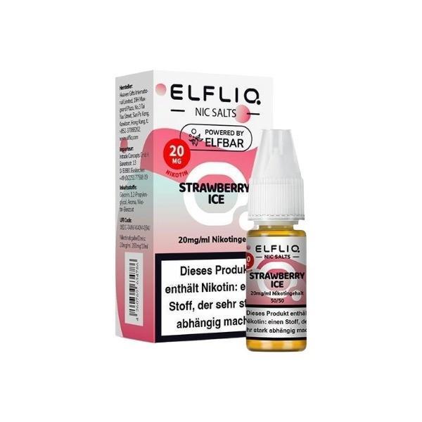 ELFLIQ - Strawberry Ice 20 mg/ml - 10ml Liquid ELFLIQ - Strawberry Ice 20 mg/ml - 10ml Liquid
