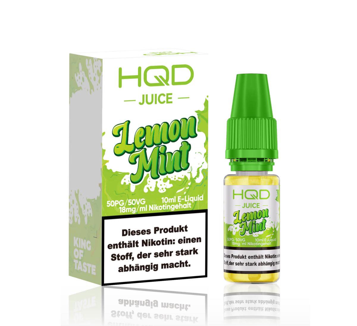HQD Juice Lemon Mint 18mg/ml HQD Juice Lemon Mint 18mg/ml
