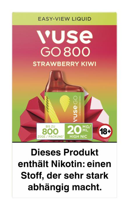 Vuse GO 800 (BOX) Strawberry Kiwi 20mg