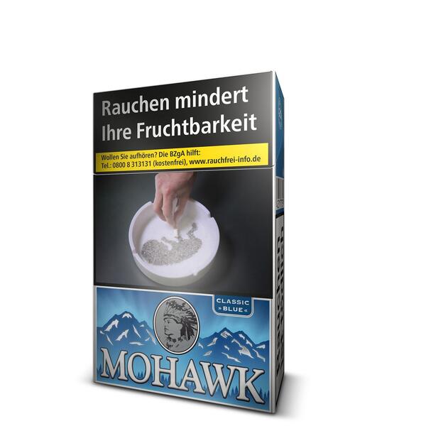 Mohawk Classic Blue 10 x 20 Zigaretten Mohawk Classic Blue 10 x 20 Zigaretten