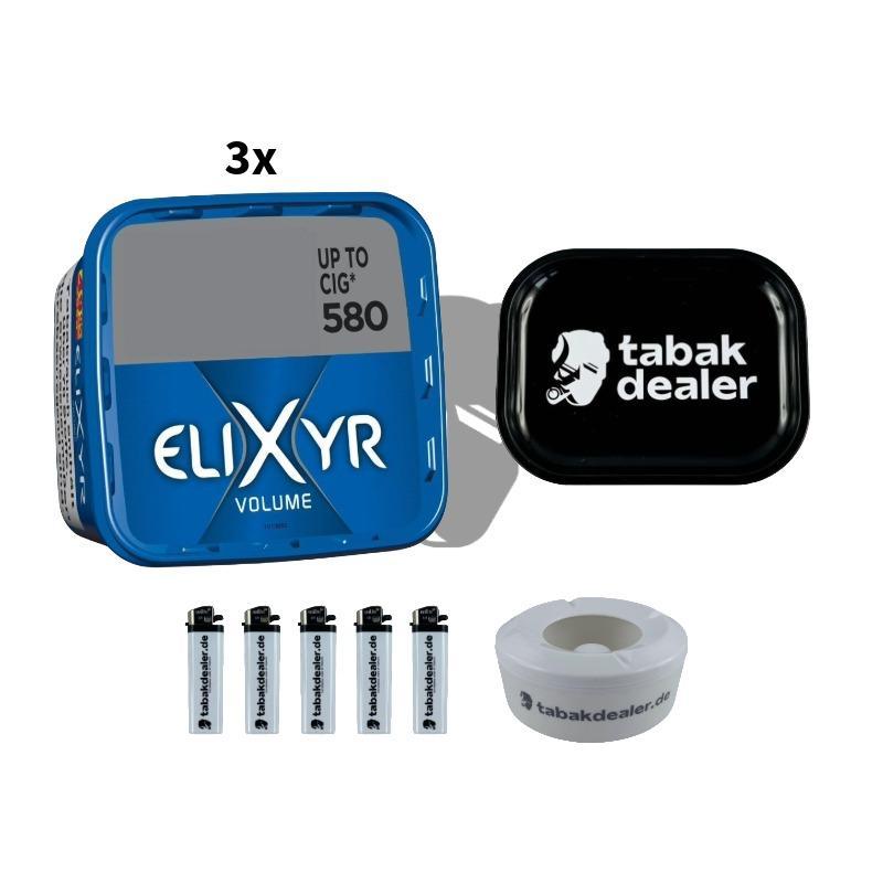3x Elixyr Volumen Tobacco Blue 260g 3x Elixyr Volumen Tobacco Blue 260g