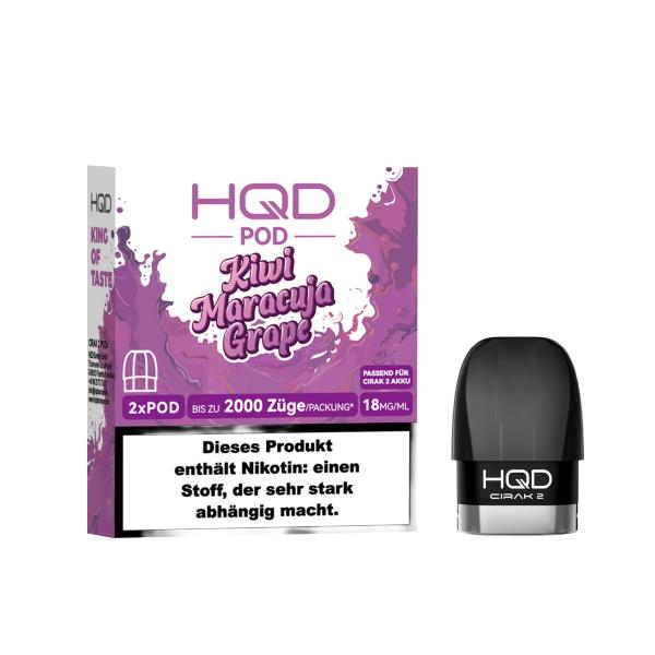 HQD Cirak 2 Pod Kiwi Maracuja Grape 18mg/ml Nikotin HQD Cirak 2 Pod Kiwi Maracuja Grape 18mg/ml Nikotin
