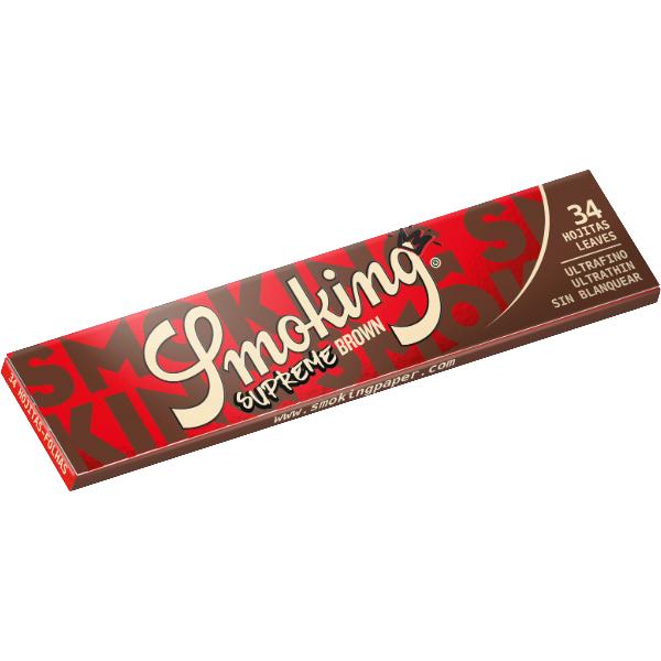 Smoking Supreme Brown King Size 1 x 34 Blättchen