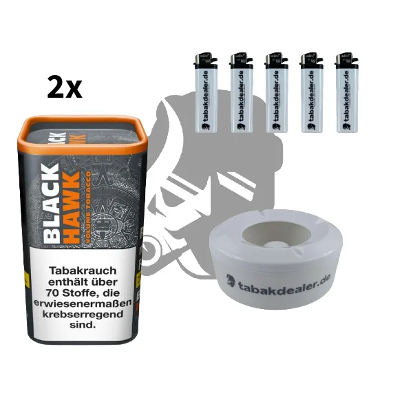 2x Black Hawk Volumentabak 90g