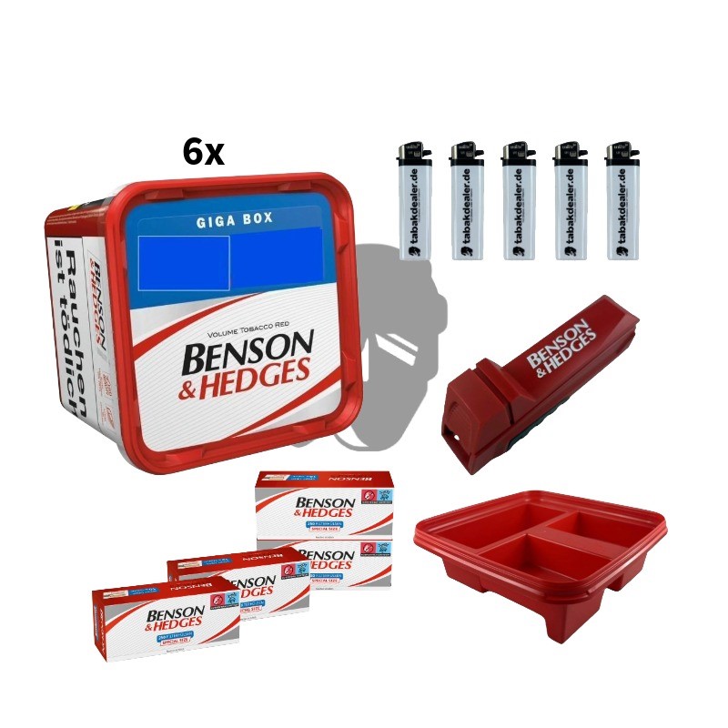 6x Benson & Hedges Tabak 255g