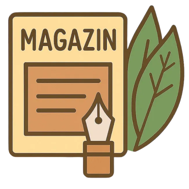 Startseite Magazin Button