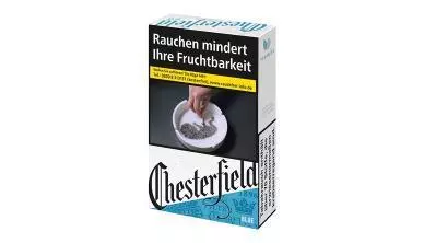 "Alter Preis" Chesterfield Blue 10 x 20 Zigaretten