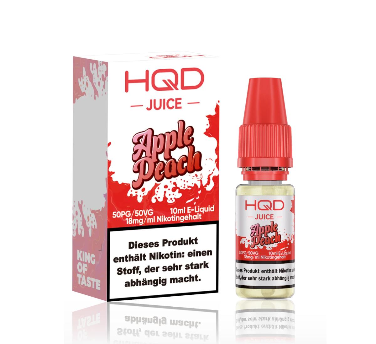 HQD Juice Apple Peach 18mg/ml HQD Juice Apple Peach 18mg/ml