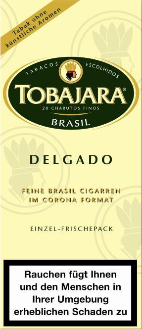 Tobajara Delgado Brasil 1 x 20 Zigarren
