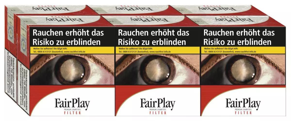 Fair Play Red Jumbo 3 x 60 Zigaretten