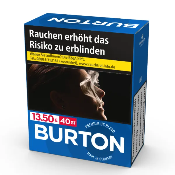 Burton Blue XXXL 4 x 40 Zigaretten