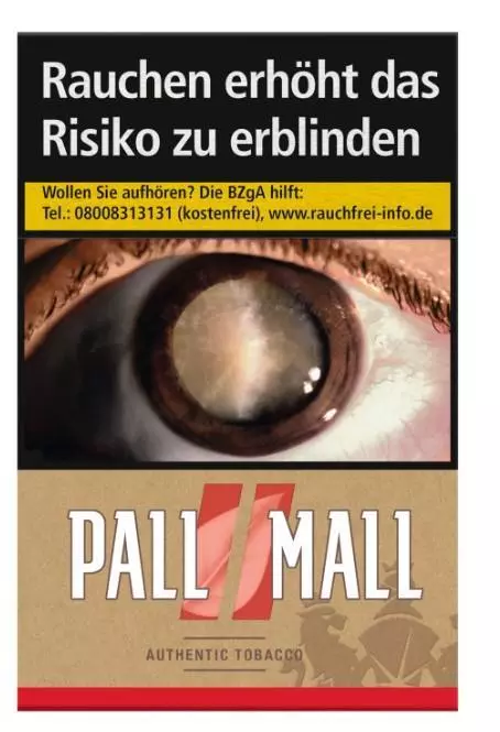 Pall Mall Authentic Red Giga 8 x 26 Zigaretten