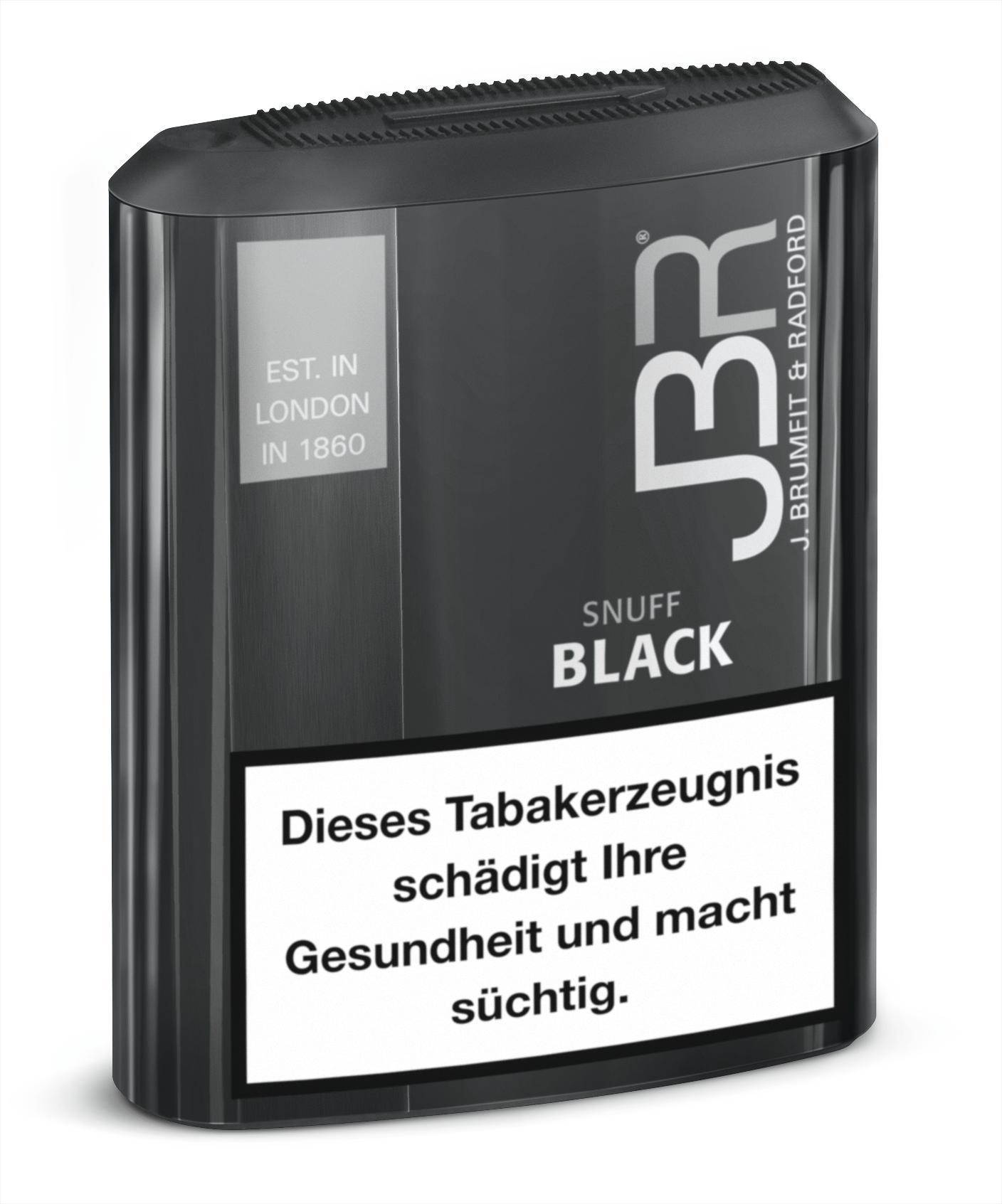 JBR Black Snuff 10 x 10g Dosen