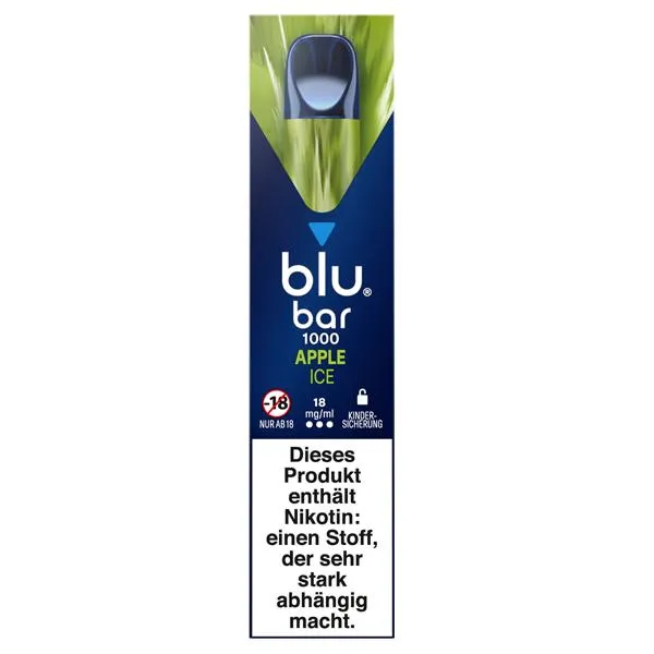 blu bar Apple Ice E-Shisha 18mg/ml Nikotin