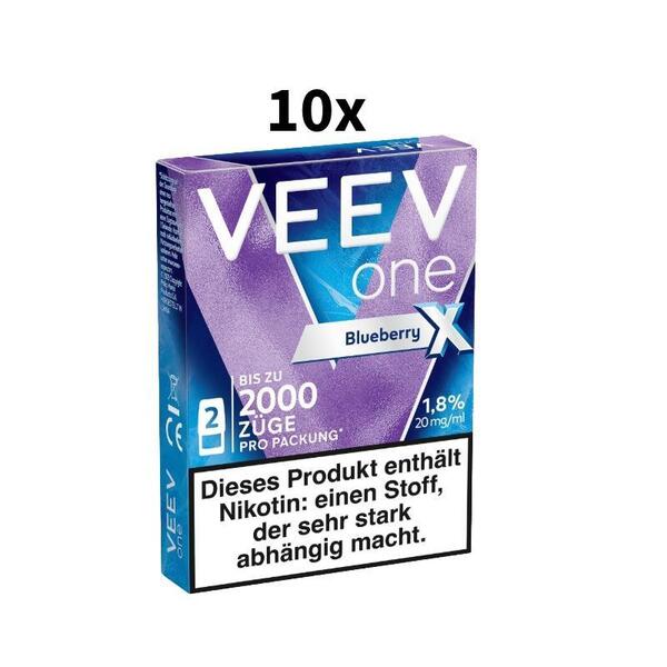 10x VEEV One Pod Blueberry Extra 10x VEEV One Pod Blueberry Extra