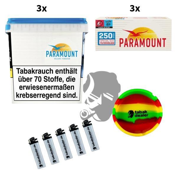 3x Paramount Blue Vol.Tobacco 230g 