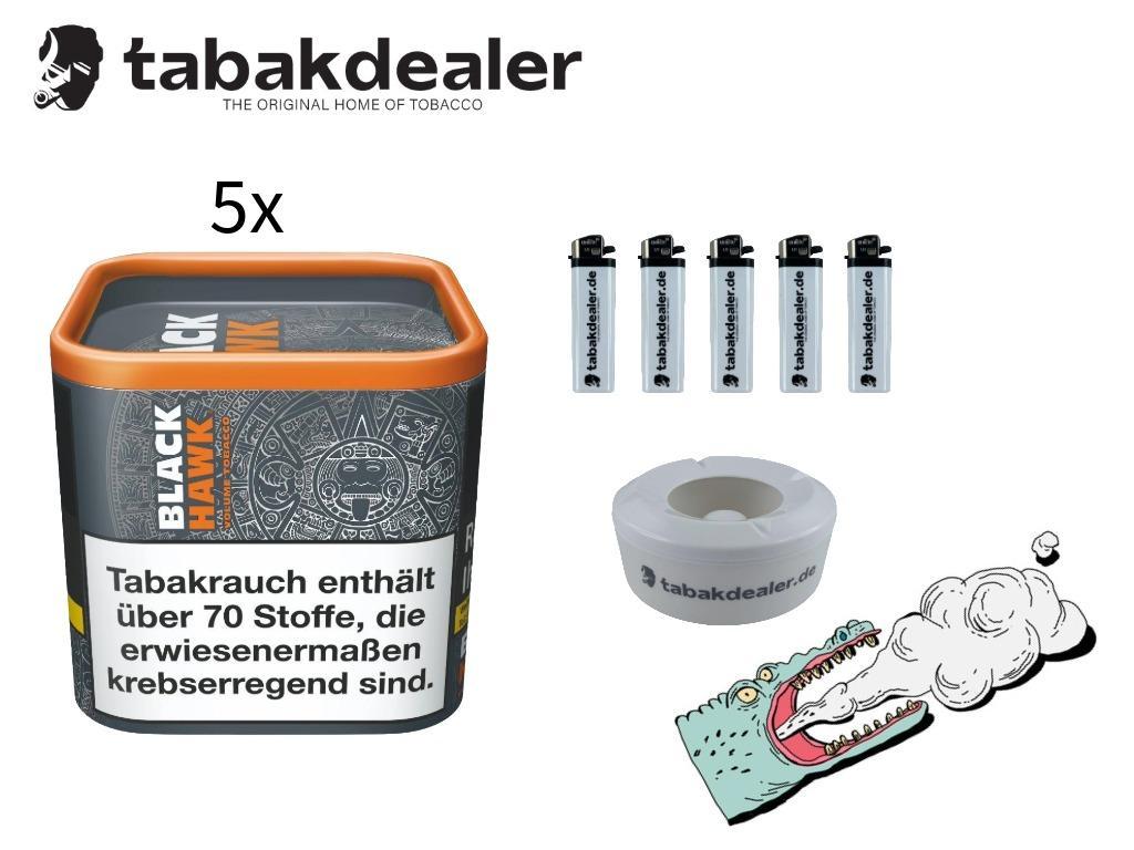 5x Black Hawk Full Flavour 30g  5x Black Hawk Full Flavour 30g