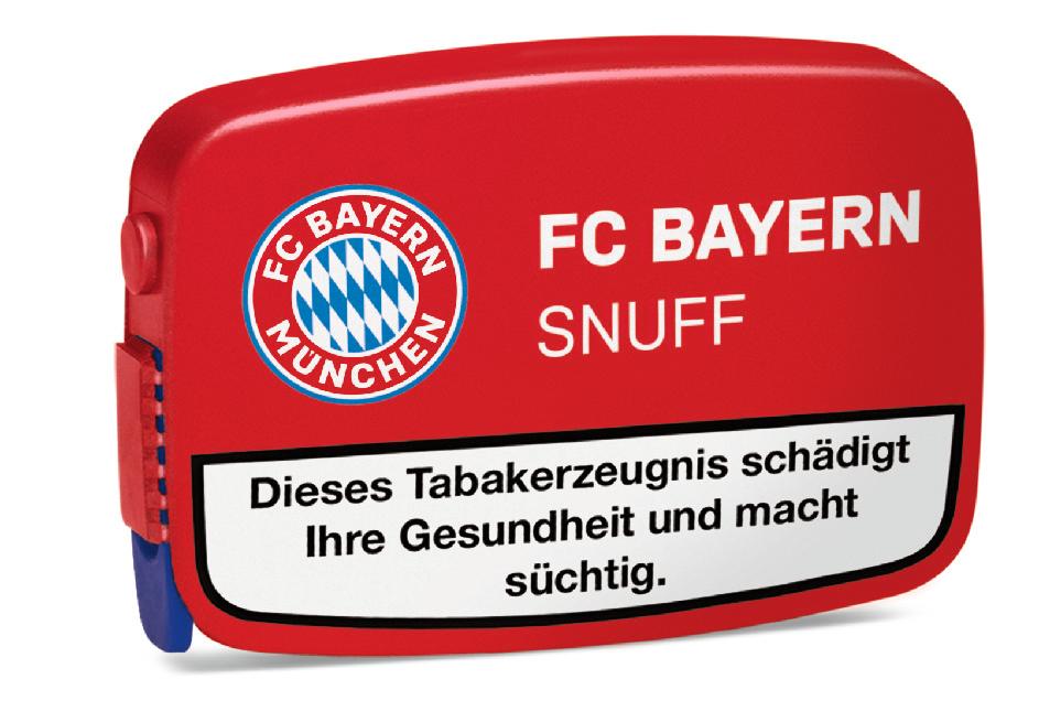 FC Bayern Snuff 10 x 10g Dosen