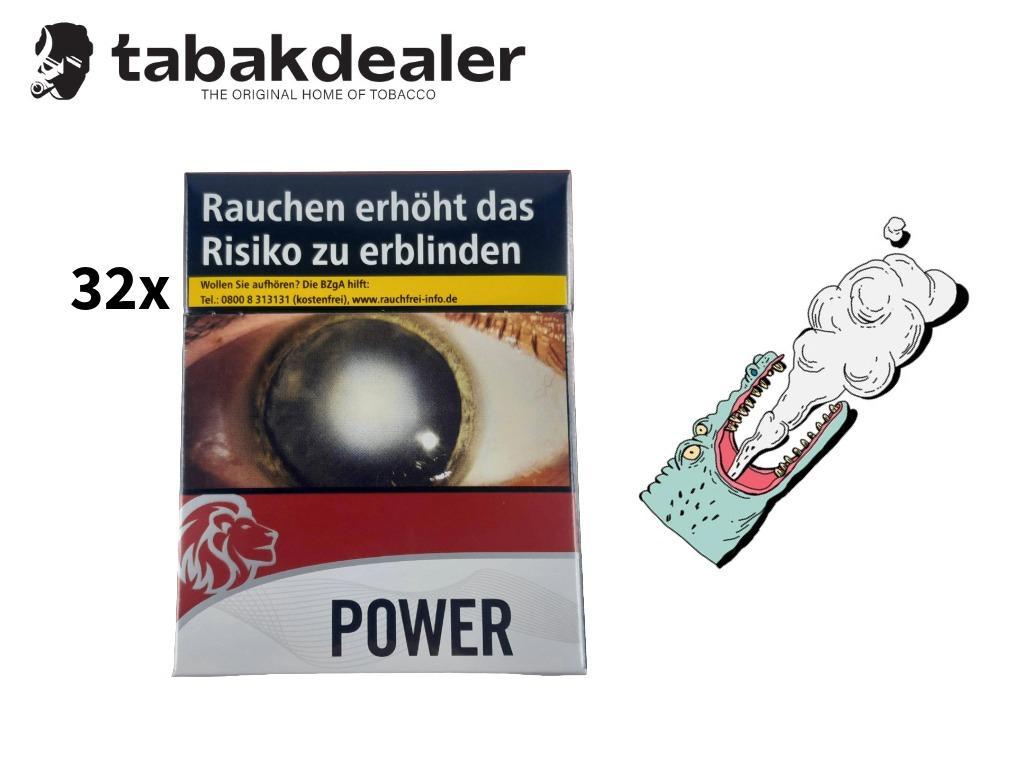 32x Power Red Giga 40 x 30 Zigaretten
