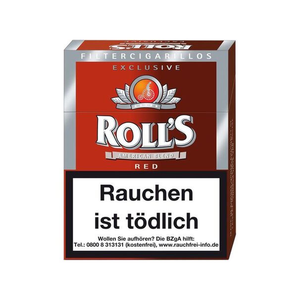 Rolls Exclusive Red 8 x 23 Zigarillos