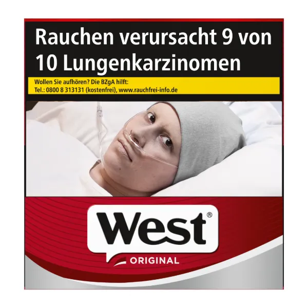 West Red 6 x 50 Zigaretten