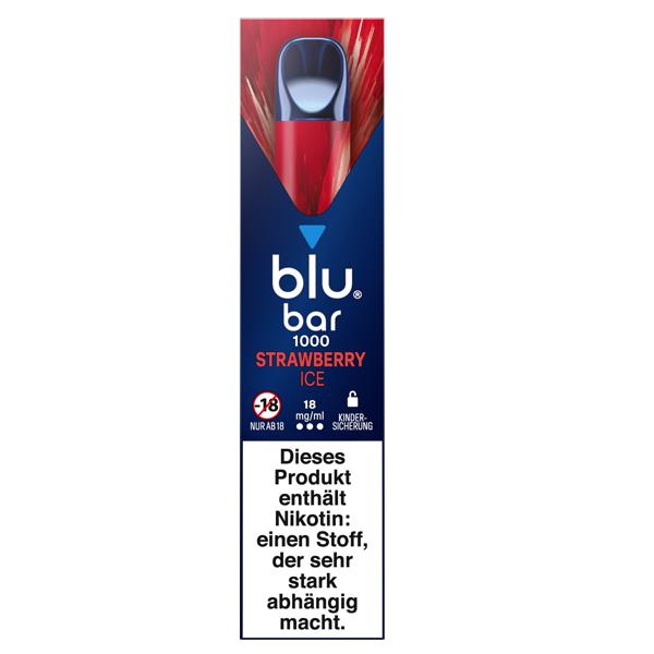 blu bar Strawberry Ice E-Shisha 18mg/ml blu bar Strawberry Ice E-Shisha 18mg/ml