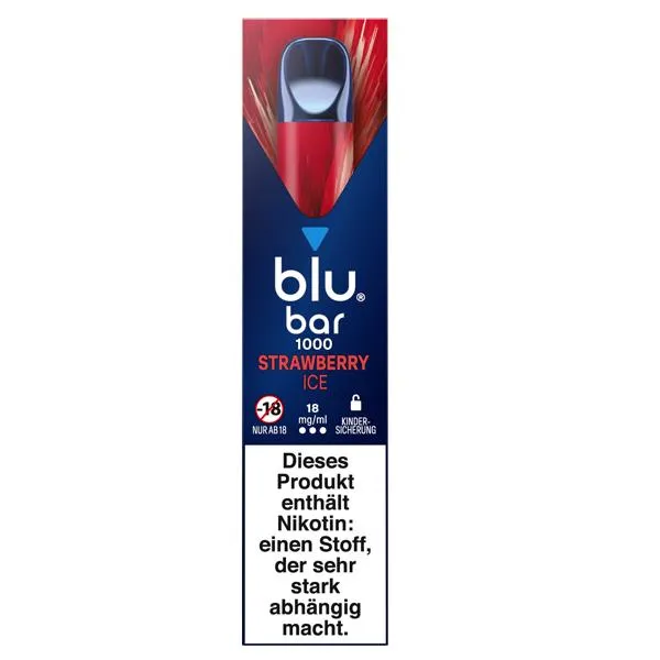 blu bar Strawberry Ice E-Shisha 18mg/ml