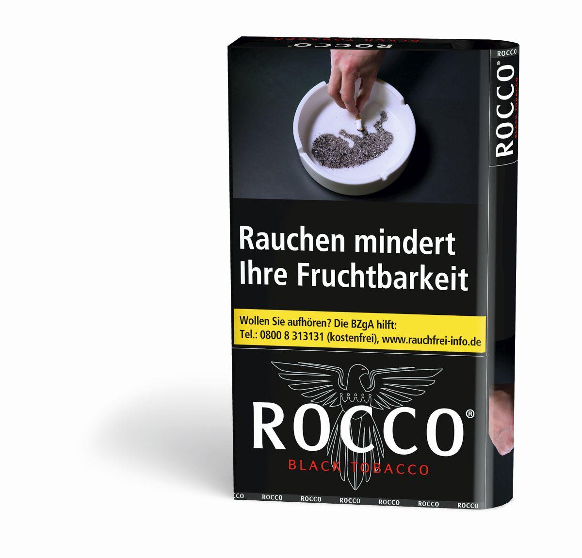 Rocco Black 10 x 38g Tabak Rocco Black 10 x 38g Tabak