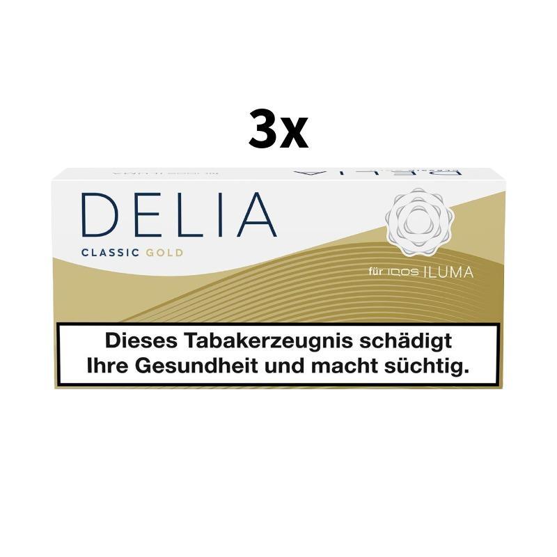 3 Stangen Delia Classic Gold 3 Stangen Delia Classic Gold