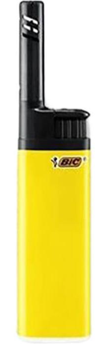 BIC Mini Stabfeuerzeug J38 gelb 1 Feuerzeug BIC Mini Stabfeuerzeug J38 gelb 1 Feuerzeug