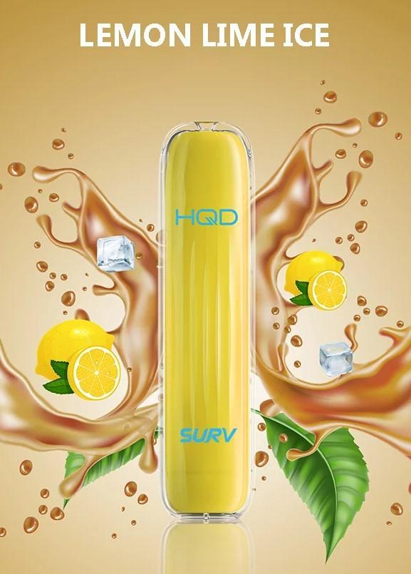 HQD SURV Lemon Lime Ice E-Sisha Einweg 18mg/ml Nikotin