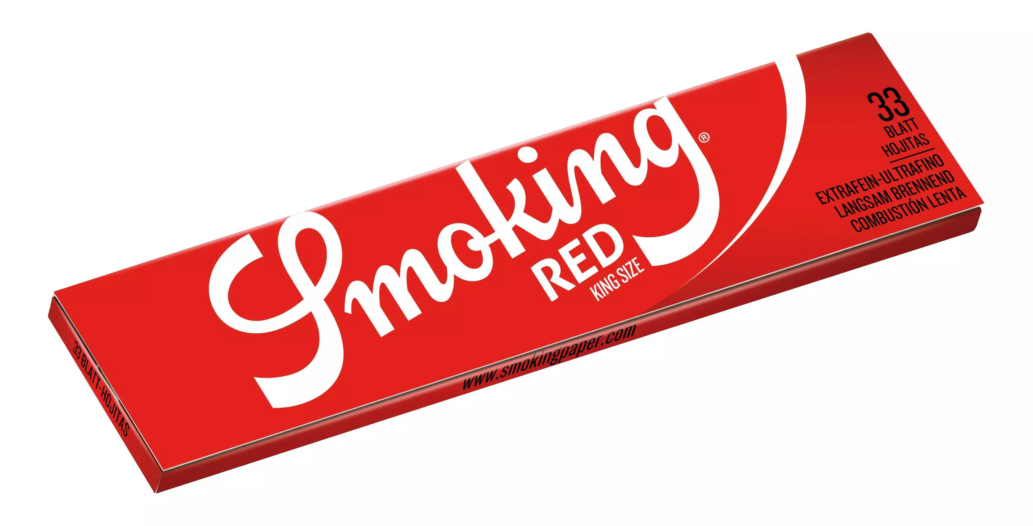 Smoking Red King Size Blättchen 25 x 33 Blättchen
