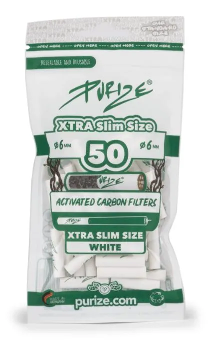 Purize Aktivkohlefilter XTRA Slim 50er weiß