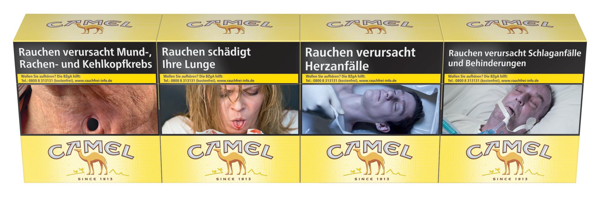 Camel Yellow 6XL  4 x 57 Zigaretten