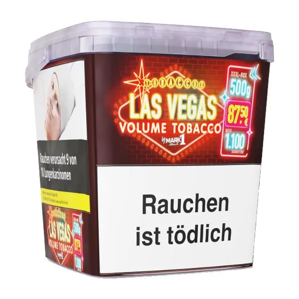 Las Vegas Volumentabak Red 1 x 500g Tabak