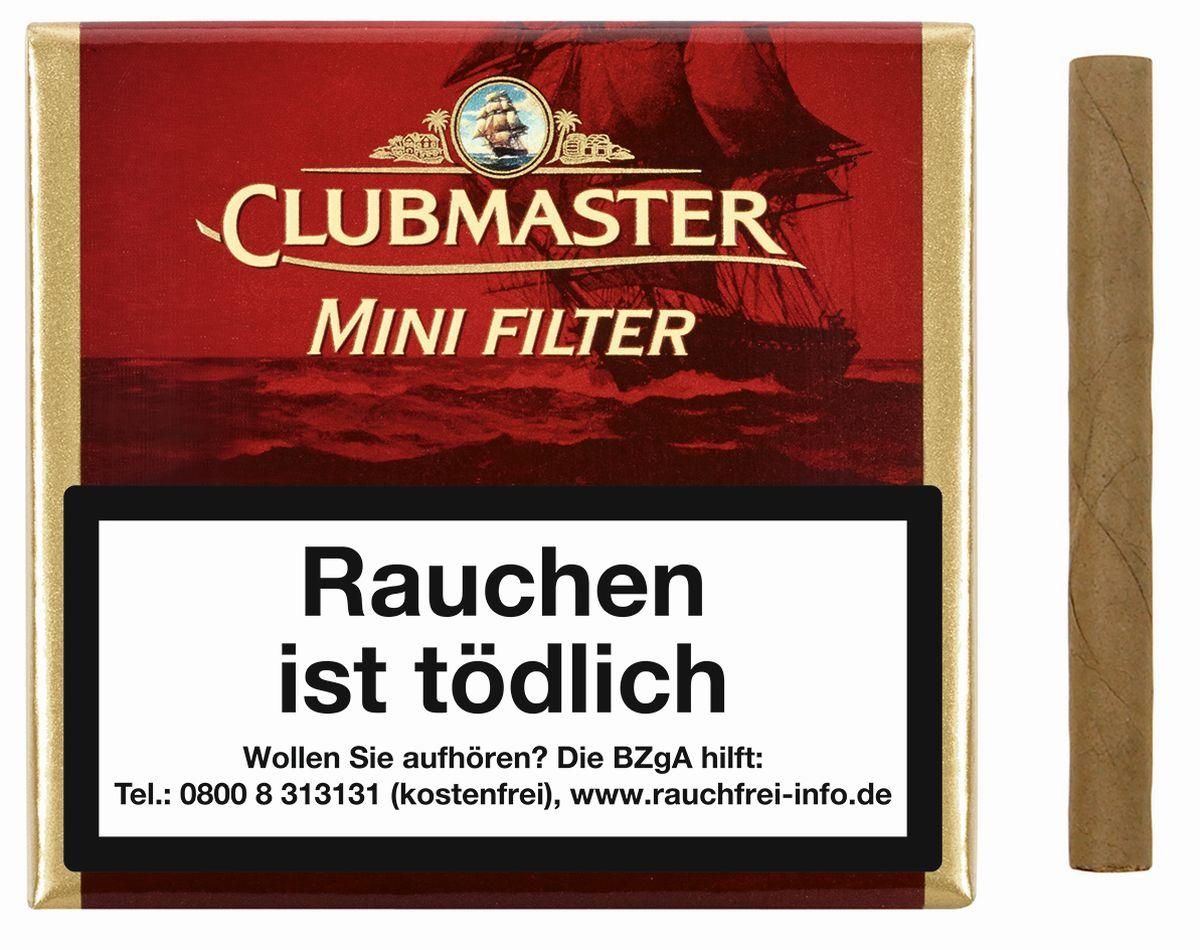 Clubmaster Mini Red Nr. 222 Filterzigarillos