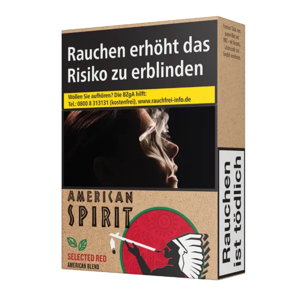 American Spirit Red Packung