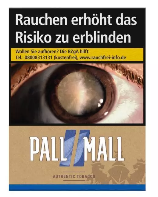 Pall Mall Authentic Blue XXL 12 x 22 Zigaretten