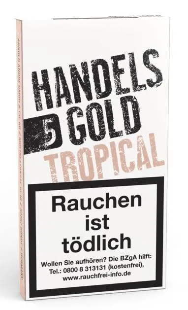 Handelsgold Sweet Tropical Nr. 190 10 x 5 Zigarillos