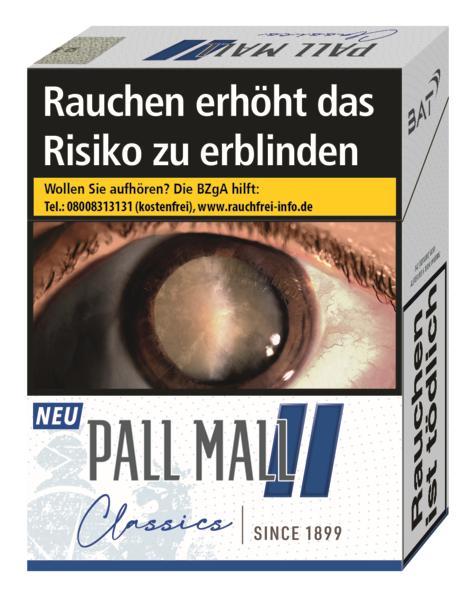 904 Pall Mall Classics Blue XXL 12 x 22 Zigaretten