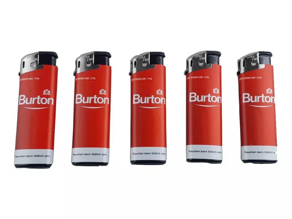 Burton Elektrofeuerzeug Rot 1 x 5 ElektroFZ