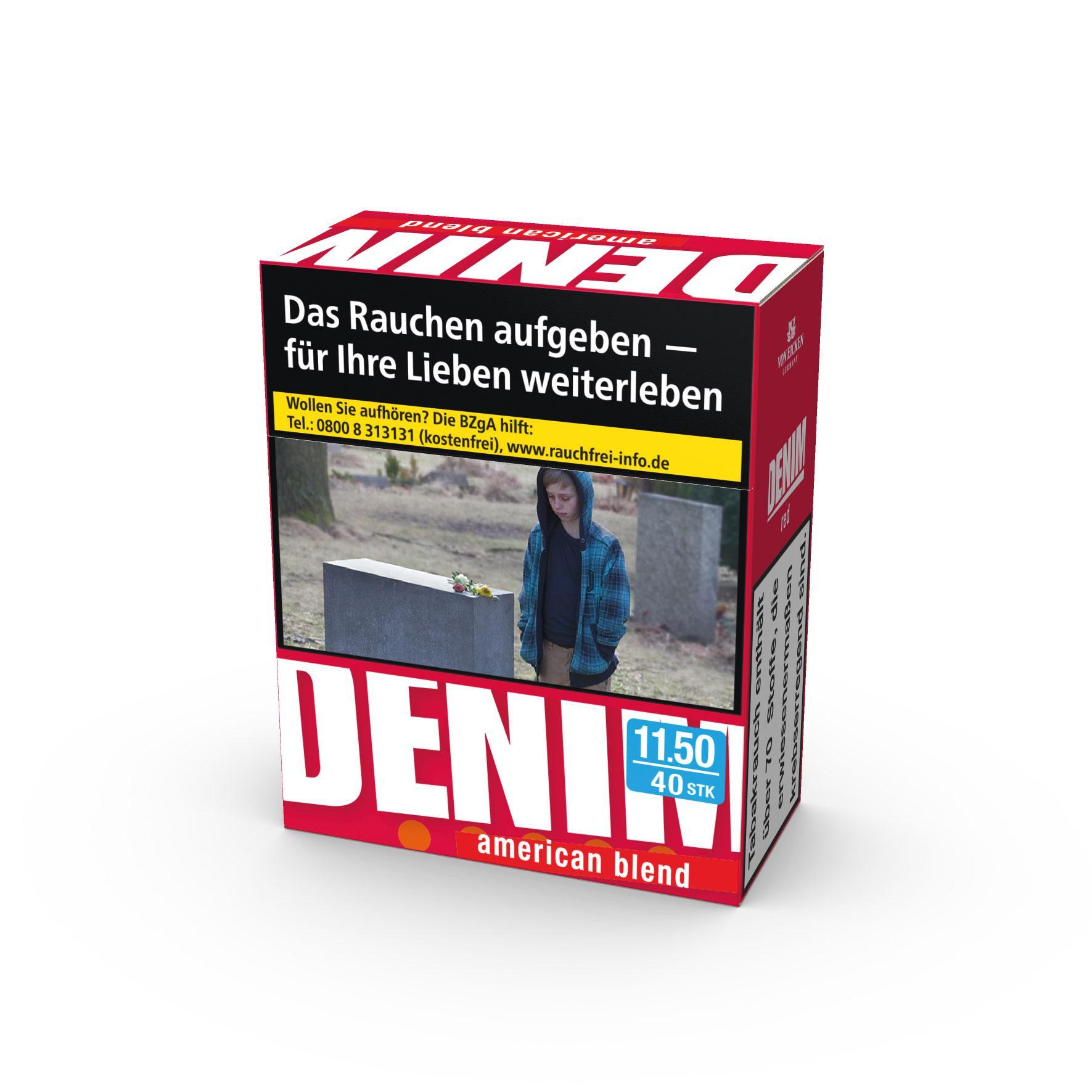 Denim Red XXXL 4 x 40 Zigaretten