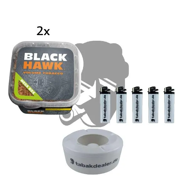 2x Black Hawk Mega Volumentabak 230g